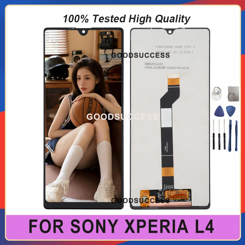 6.2 Inch For Sony Xperia L4 LCD Display Touch Screen Glass Panel Digitizer Assembly Free Tools
6.2 Inch For Sony Xperia L4 LCD Display Touch Screen Glass Panel Digitizer Assembly Free Tools