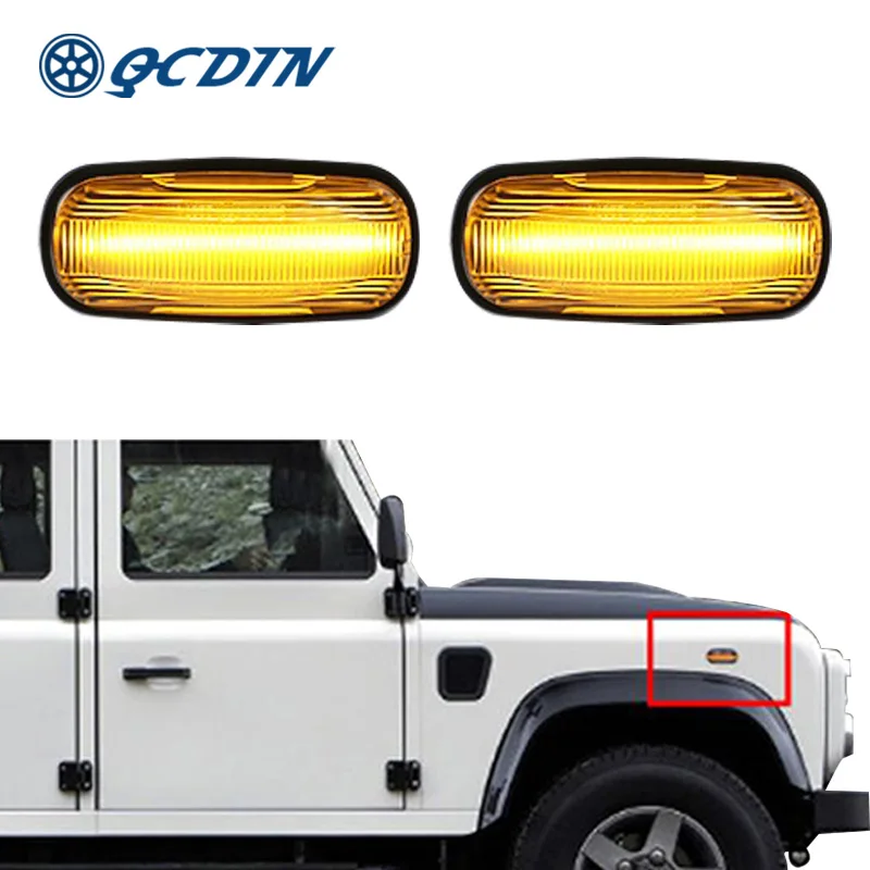 QCDIN For Land Rover Discovery 2 1999-2004 Marker Light Turn Signal Light For Range Rover Freelander 1 2002-2005 Signal Light
QCDIN For Land Rover Discovery 2 1999-2004 Marker Light Turn Signal Light For Range Rover Freelander 1 2002-2005 Signal Light