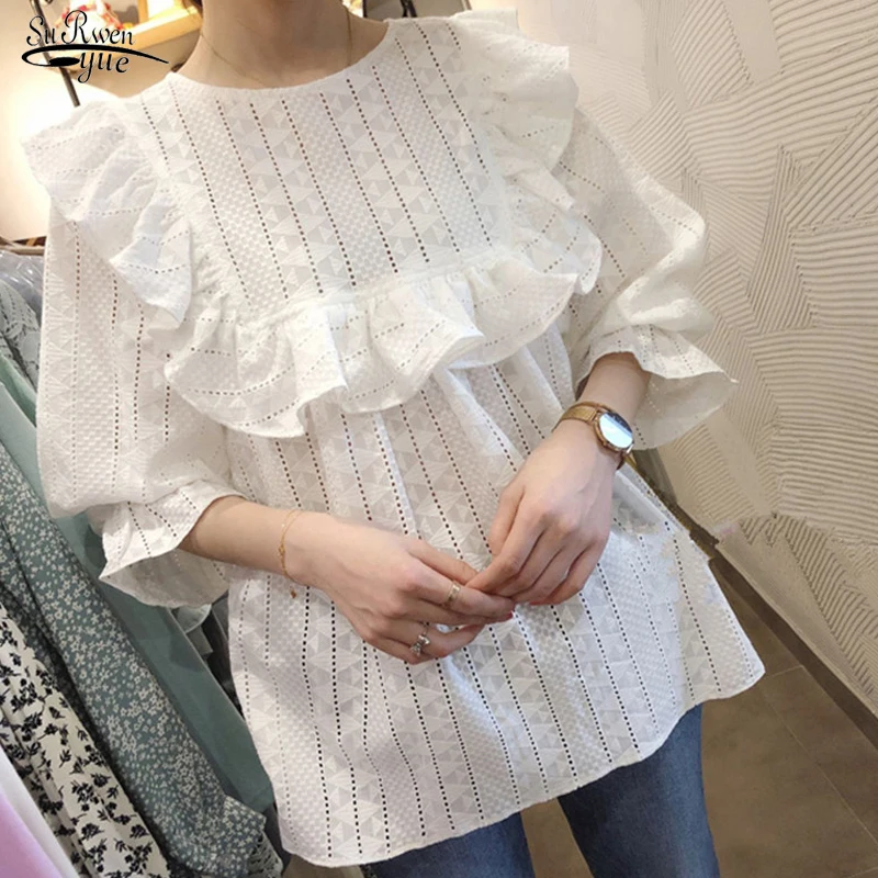 Off-shoulder Chiffon Blouses Women Short-sleeved New Chic Lady Shirts Sunscreen Fashion Blouse Female Blusa Blanca Mujer 15574
Off-shoulder Chiffon Blouses Women Short-sleeved New Chic Lady Shirts Sunscreen Fashion Blouse Female Blusa Blanca Mujer 15574