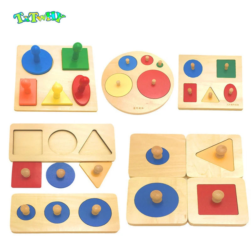 Kids Toy Baby Wood Learning Geometric Shape Panels Hand grasping board Toys for Children Preschool Training Education Toys
Kids Toy Baby Wood Learning Geometric Shape Panels Hand grasping board Toys for Children Preschool Training Education Toys