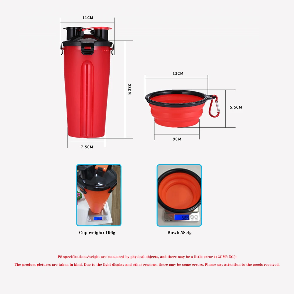 Pet Feeder Dog 2 In 1 Bottle Pet Feeder Dog Water Bottle Collapsible Folding Bowl Travel Outdoor Food Water Storage For Cat Dog
Pet Feeder Dog 2 In 1 Bottle Pet Feeder Dog Water Bottle Collapsible Folding Bowl Travel Outdoor Food Water Storage For Cat Dog