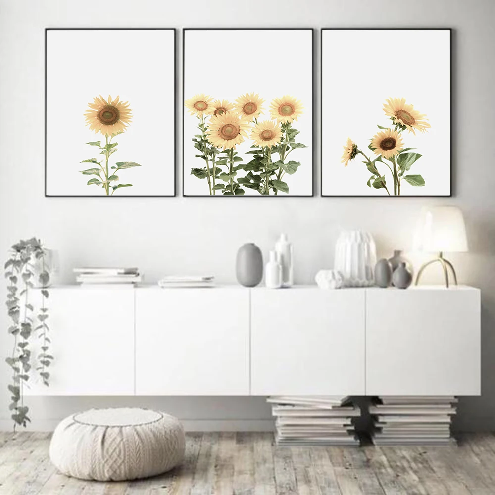 Sunflower White Background Abstract Canvas Painting Home Art Posters Bedroom Corridor Stickers Nordic Decoration
Sunflower White Background Abstract Canvas Painting Home Art Posters Bedroom Corridor Stickers Nordic Decoration