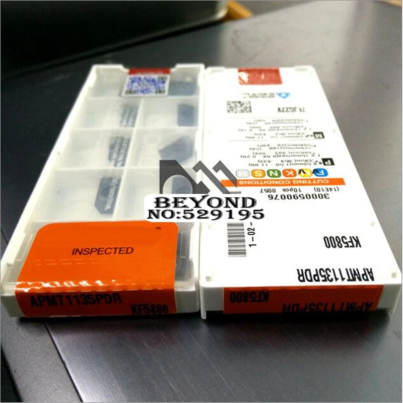 Original KOR APMT1135PDR KF5800 APMT1135 PDR Carbide Indexable Milling Turning Inserts Special Lathe Blade BAP300R Cutter CNC
Original KOR APMT1135PDR KF5800 APMT1135 PDR Carbide Indexable Milling Turning Inserts Special Lathe Blade BAP300R Cutter CNC