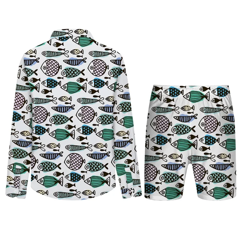 YOUTHUP Men Hawaiian Sets Cute Summer Shirt 3D Print Beach Shorts Holiday Clothes Vocation Outfit Male 2 Pieces Set Streetwear
YOUTHUP Men Hawaiian Sets Cute Summer Shirt 3D Print Beach Shorts Holiday Clothes Vocation Outfit Male 2 Pieces Set Streetwear