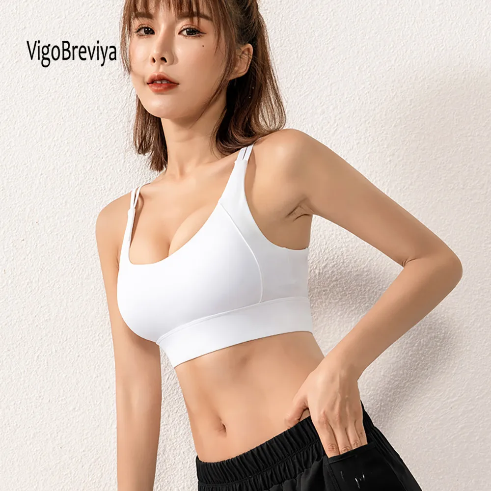 VigoBreviya Women Push Up Seamless Sports Bra Workout High Impact Sport Top Crop Fitness Active Wear For Yoga Gym Brassiere Vest
VigoBreviya Women Push Up Seamless Sports Bra Workout High Impact Sport Top Crop Fitness Active Wear For Yoga Gym Brassiere Vest