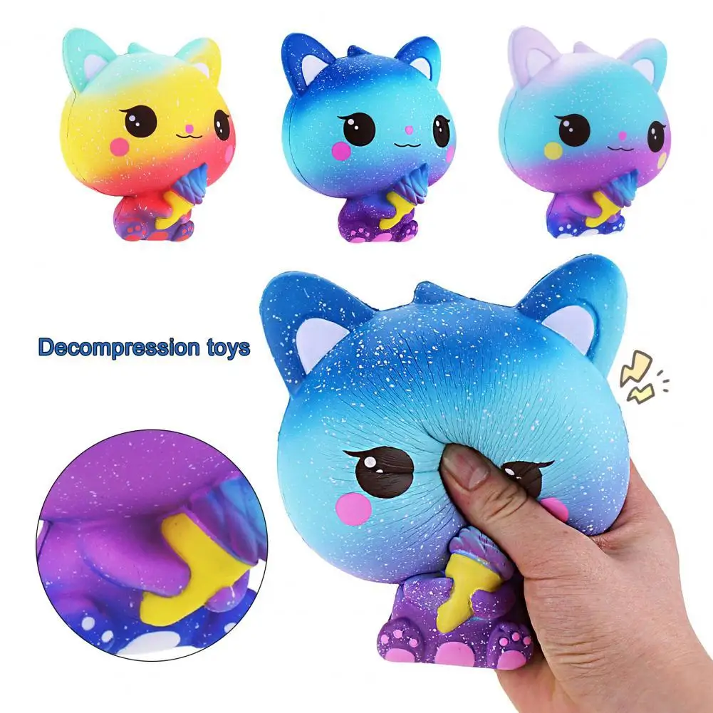 Funny Squeeze Toy Flexible Relieve Stress Multi-Color Press Simulation Cat Decompression Toy Kids Interactive Game Toy
Funny Squeeze Toy Flexible Relieve Stress Multi-Color Press Simulation Cat Decompression Toy Kids Interactive Game Toy