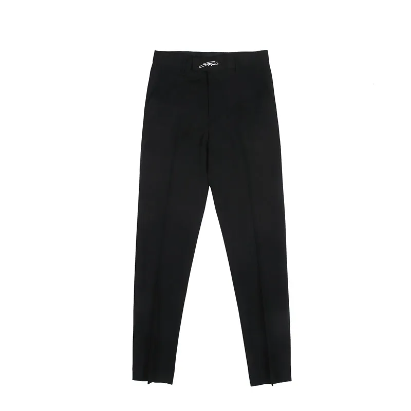 Embroidered Men's Business Dress Pants Korean Style Slim Fit Office Social Suit Pants Casual Trousers Streetwear Black White
Embroidered Men's Business Dress Pants Korean Style Slim Fit Office Social Suit Pants Casual Trousers Streetwear Black White