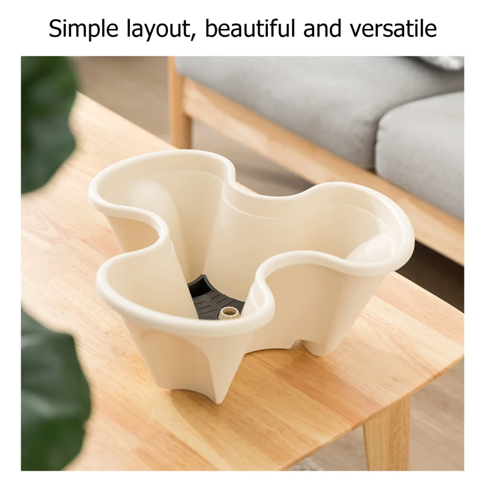 1 Set of 6pcs Flowepot Multilayer Stacking Cultivation Pot Vegetable Melon Fruit Strawberry Planting Pot - 1pc Tray and 5pcs Pot
1 Set of 6pcs Flowepot Multilayer Stacking Cultivation Pot Vegetable Melon Fruit Strawberry Planting Pot - 1pc Tray and 5pcs Pot