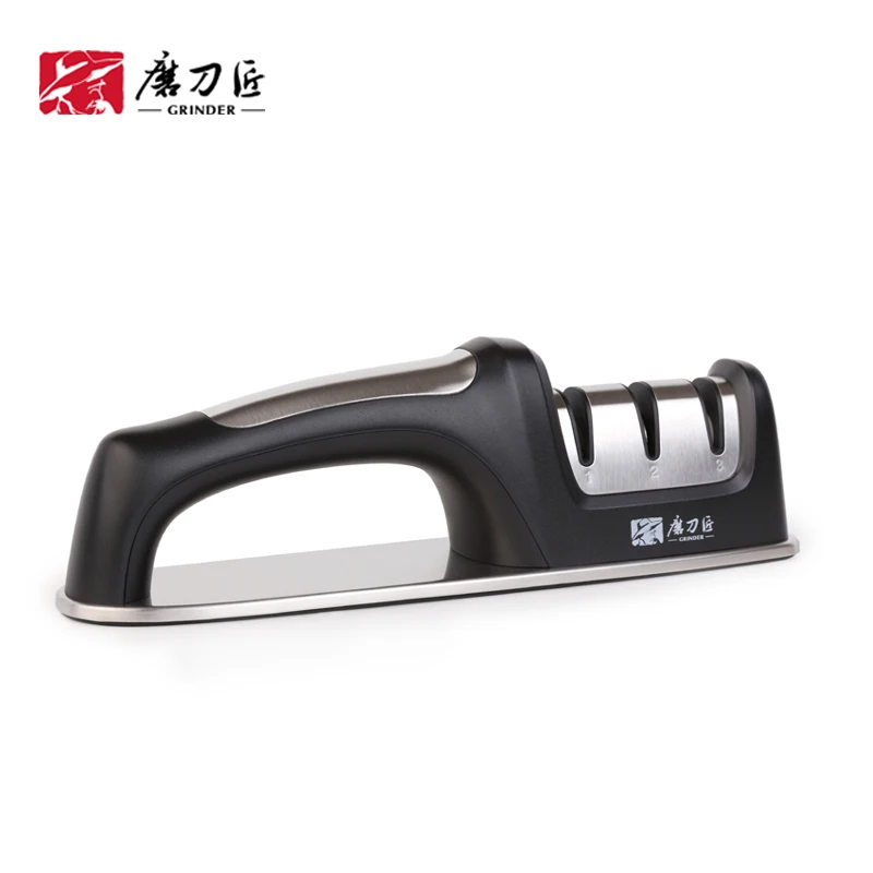 TAIDEA3 slots Knife Sharpener Non-slip Safe use quick Grinding knife Hard alloy Diamond ceramics coarse stage ceramic stage fine
TAIDEA3 slots Knife Sharpener Non-slip Safe use quick Grinding knife Hard alloy Diamond ceramics coarse stage ceramic stage fine