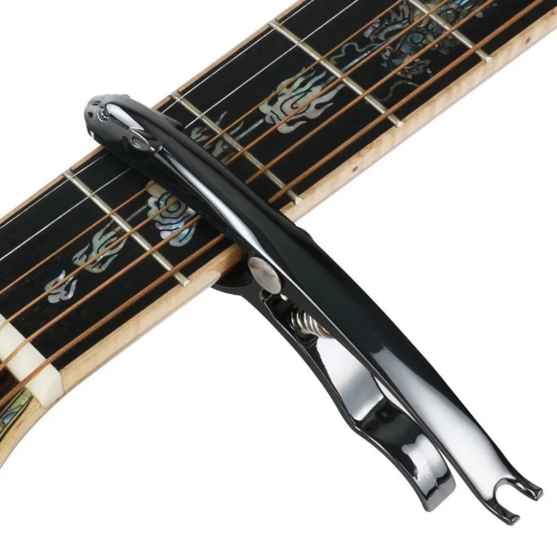 Zinc Alloy Guitar Capo for Acoustic Electric Guitar Musical Instrument Accessories LA
Zinc Alloy Guitar Capo for Acoustic Electric Guitar Musical Instrument Accessories LA