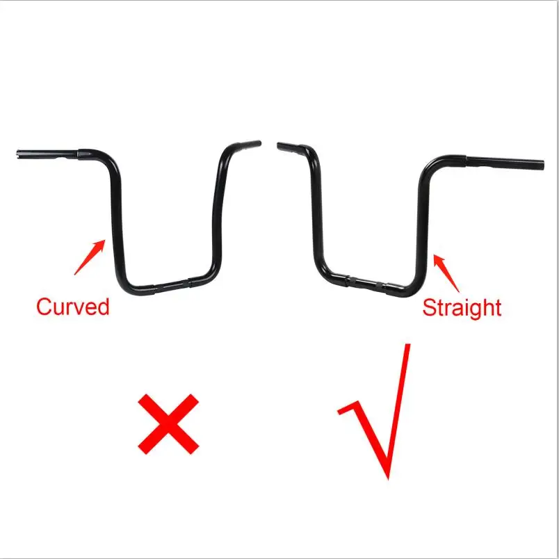 Motorcycle Handlebars 12"/14"/16"18" Rise 1-1/4" Ape Hanger Handlebar Fit For Harley Sportster XL 883 1200 FLST FXST
Motorcycle Handlebars 12"/14"/16"18" Rise 1-1/4" Ape Hanger Handlebar Fit For Harley Sportster XL 883 1200 FLST FXST