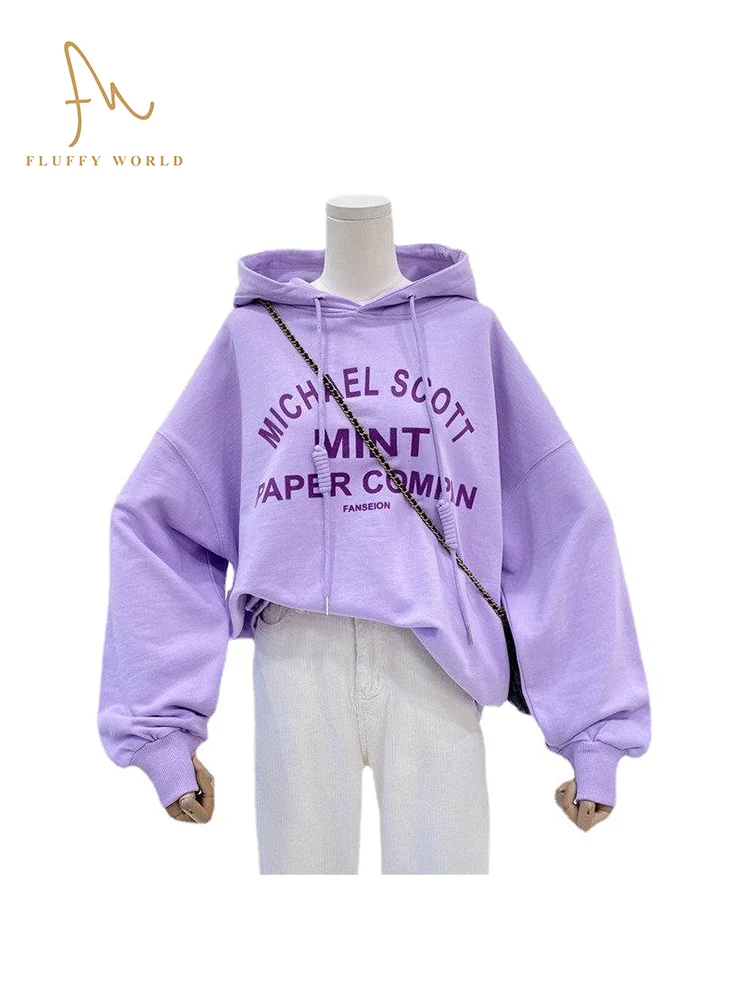 Women Letter Pattern Hoodies Sweatshirt M-2XL Fashion Women Vintage Casual Punk Letter Hip Hop Hooded Sweatshirt FLUFFY WORLD
Women Letter Pattern Hoodies Sweatshirt M-2XL Fashion Women Vintage Casual Punk Letter Hip Hop Hooded Sweatshirt FLUFFY WORLD