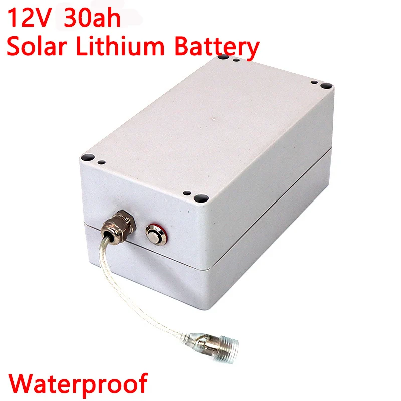 12V 30ah solar street light lithium battery Solar Monitoring batteries camera monitoring 12.6V 30000mAh battery pack waterproof
12V 30ah solar street light lithium battery Solar Monitoring batteries camera monitoring 12.6V 30000mAh battery pack waterproof
