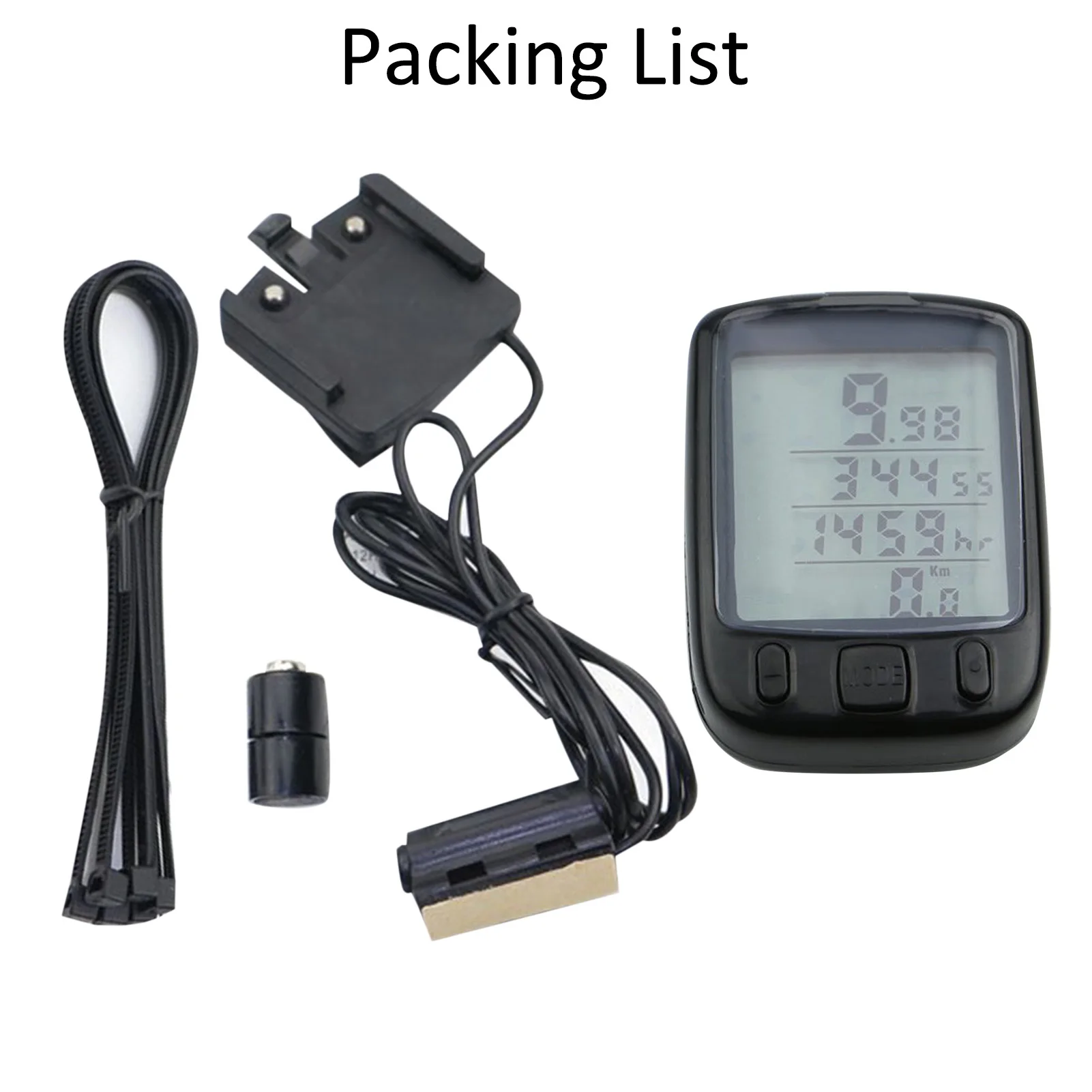 Bike Computer Waterproof Luminous Bicycle Speedometer Speed Meter Luminous Bicycle English Code Table
Bike Computer Waterproof Luminous Bicycle Speedometer Speed Meter Luminous Bicycle English Code Table