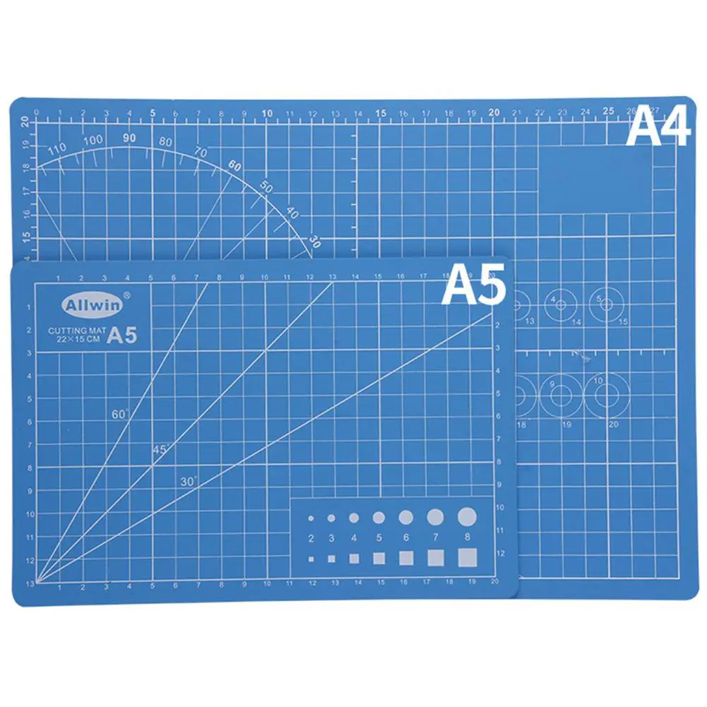 1pc A5 sewing cutting mats Double-sided Plate design engraving cutting board mat handmade hand tools color random
1pc A5 sewing cutting mats Double-sided Plate design engraving cutting board mat handmade hand tools color random