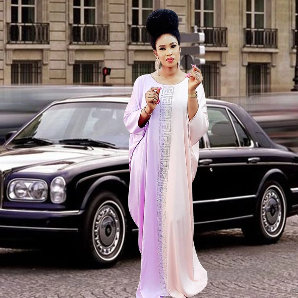Fashion Diamonds Robe Round Collar Batwing Sleeve Maxi Long Dress 2021 Latest Patchwork Africa Dresses For Women Holiday Prom
Fashion Diamonds Robe Round Collar Batwing Sleeve Maxi Long Dress 2021 Latest Patchwork Africa Dresses For Women Holiday Prom