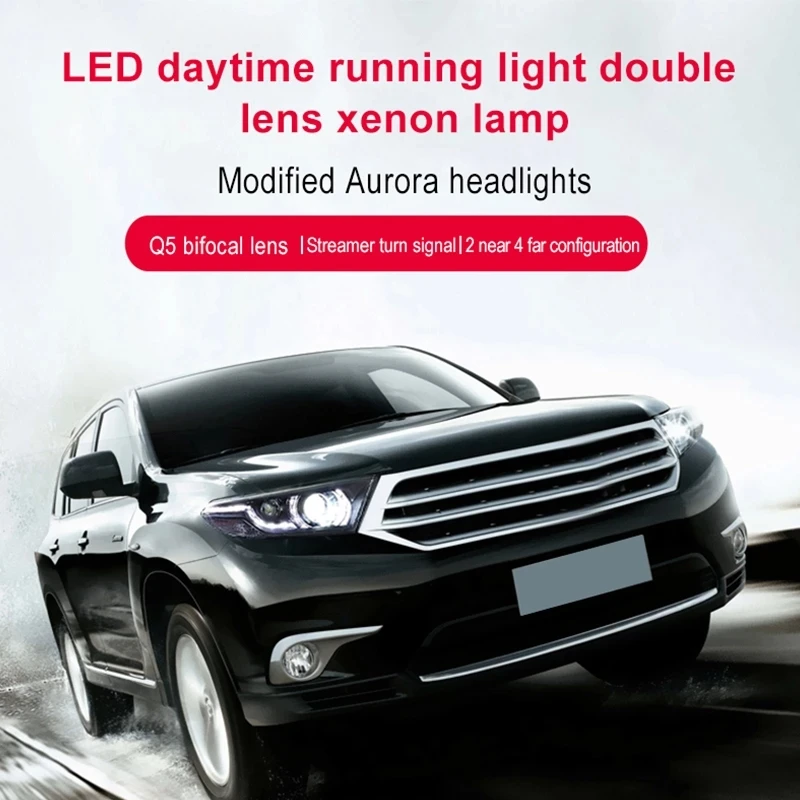 Car headlight assembly/LED lens headlight/Xenon headlight/2012-2014 Toyota Highlander's car headlight assembly
Car headlight assembly/LED lens headlight/Xenon headlight/2012-2014 Toyota Highlander's car headlight assembly