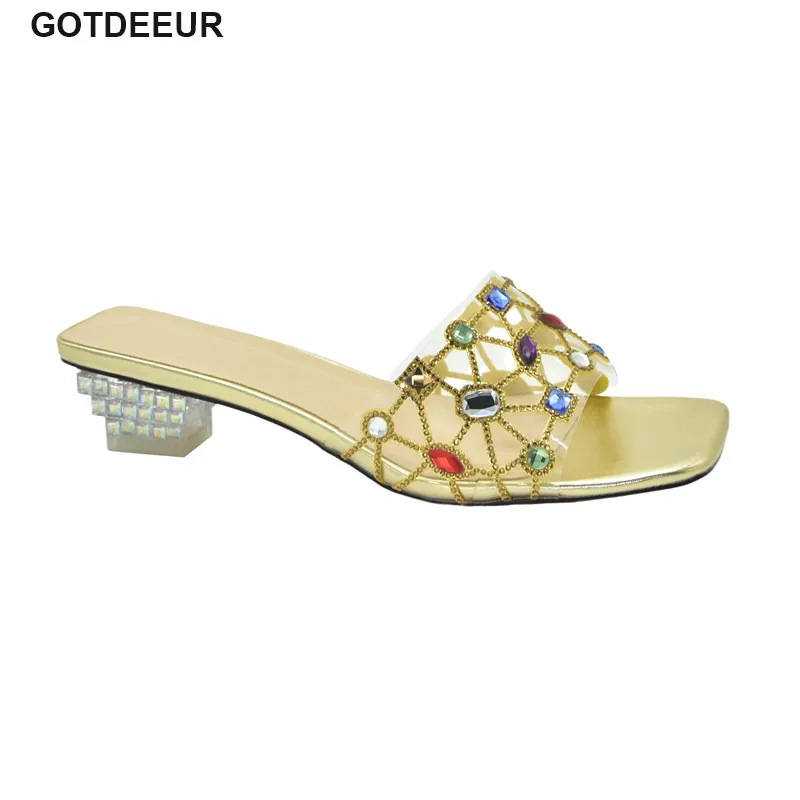 New Elegant Rhinestone Women Shoes Clear Heels for Women Transparent Wedding Shoes for Women Bride Luxury Shoes Women Designers
New Elegant Rhinestone Women Shoes Clear Heels for Women Transparent Wedding Shoes for Women Bride Luxury Shoes Women Designers