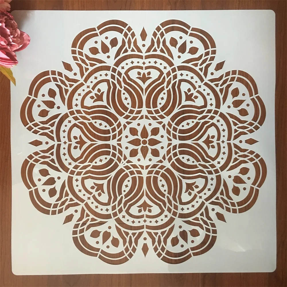 20*20inch Large Mandala Geometry XXL DIY Layering Stencils Wall Painting Scrapbook Coloring Embossing Album Decorative Template
20*20inch Large Mandala Geometry XXL DIY Layering Stencils Wall Painting Scrapbook Coloring Embossing Album Decorative Template