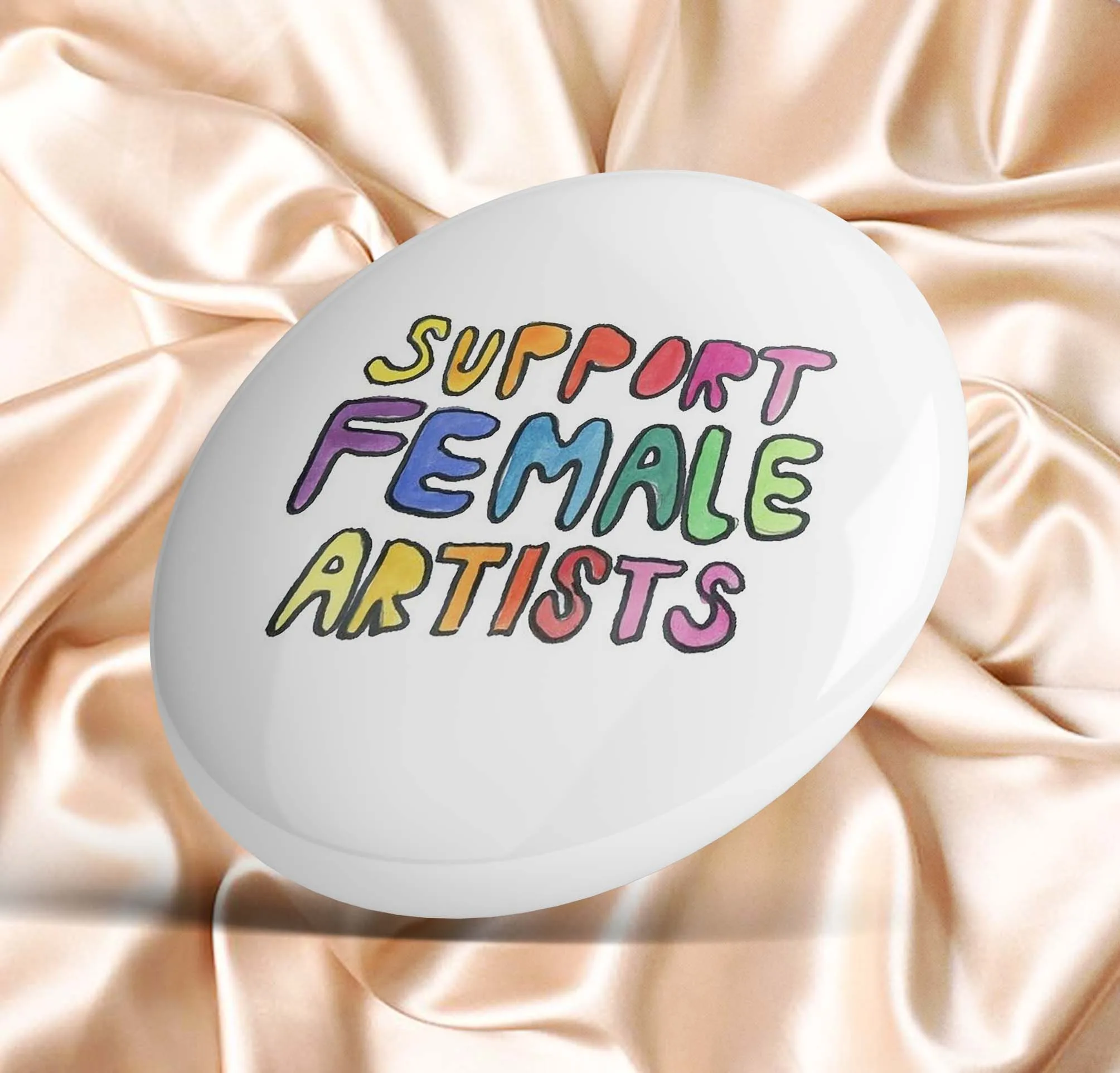 Support Female Artists Sticker Soft Enamel Pin Badge Decor Clothes Women Gift Brooch Metal Fashion Collar Cartoon Hat Funny
Support Female Artists Sticker Soft Enamel Pin Badge Decor Clothes Women Gift Brooch Metal Fashion Collar Cartoon Hat Funny