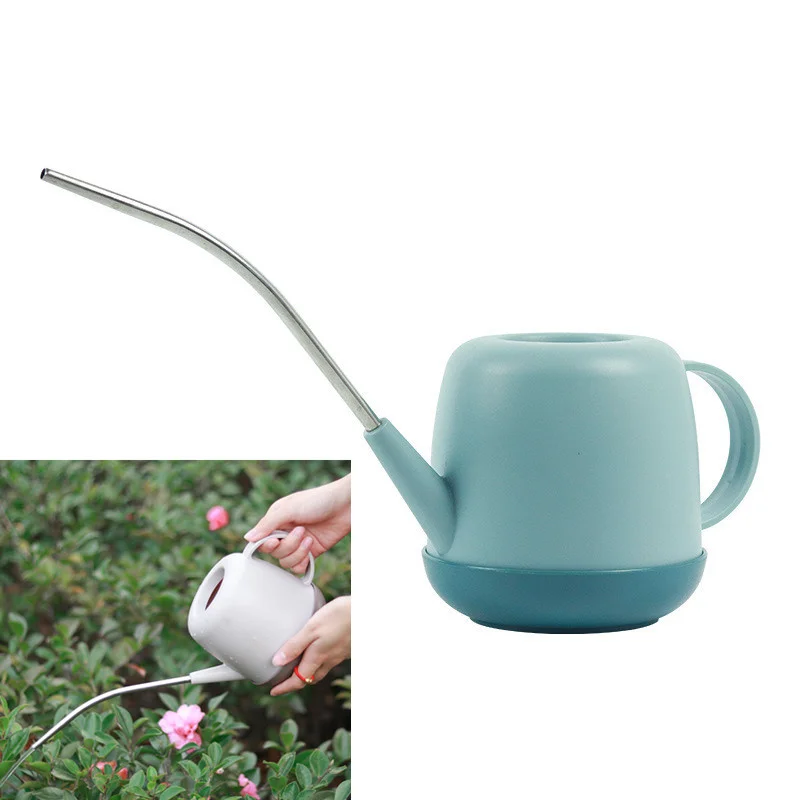 

1L Long-mouth Watering Pot Plastic Watering Can Cultivation Potted Water Pot Plants Flower Sprinkler Bottle Balcony Gardening