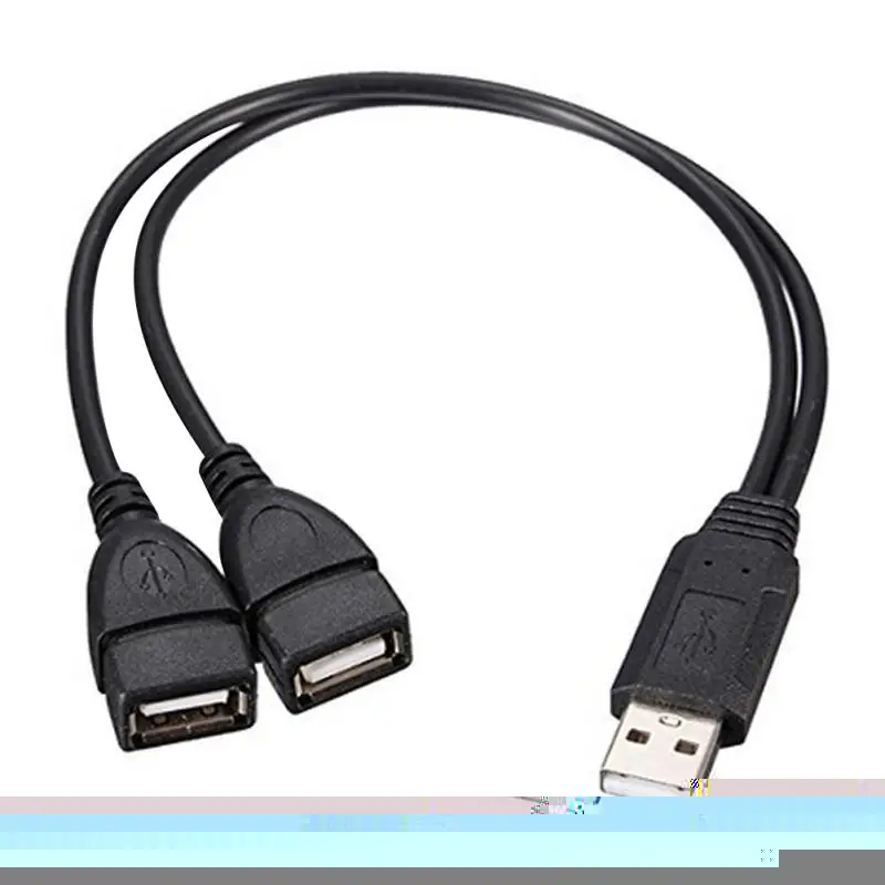 30cm One-Two Extension USB Cable USB 2.0 Male to Dual 2.0 Adapter USB Female Hub Y3K0
30cm One-Two Extension USB Cable USB 2.0 Male to Dual 2.0 Adapter USB Female Hub Y3K0