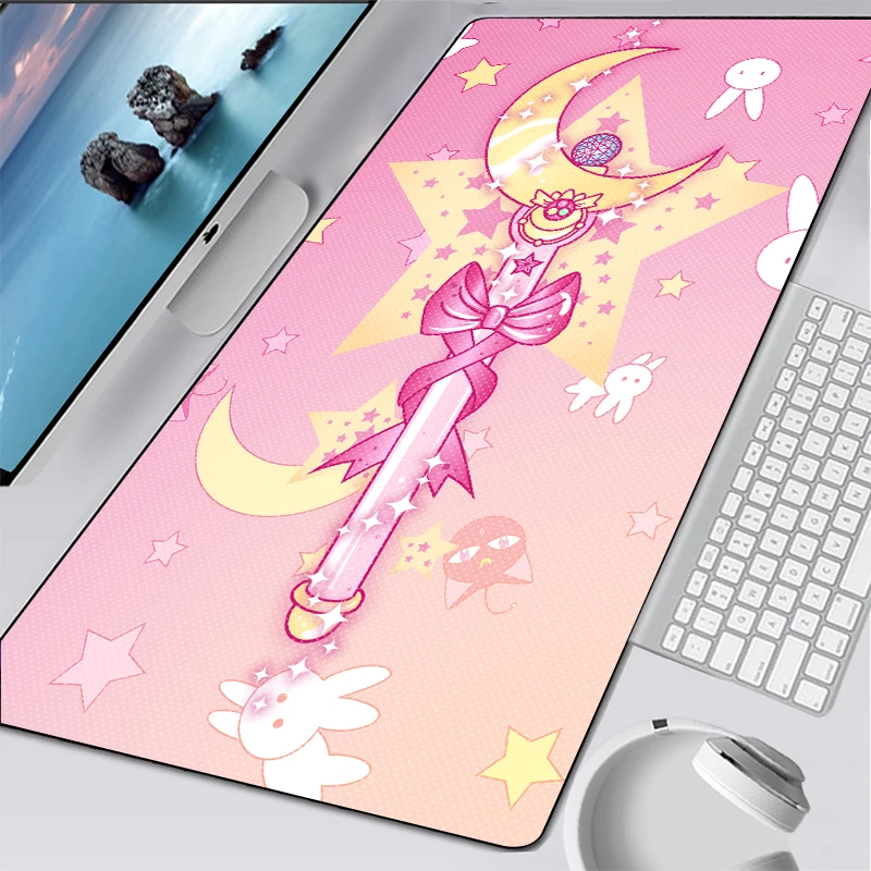 Mouse Pad Anime Sailor Moon Keyboard Mat Kawaii Girl Cute Pink Home Office Game Computer Desktop Protect laptop mouse pad
Mouse Pad Anime Sailor Moon Keyboard Mat Kawaii Girl Cute Pink Home Office Game Computer Desktop Protect laptop mouse pad
