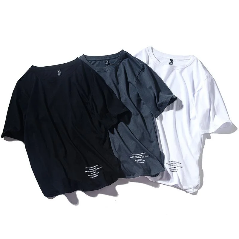 Pure Color Simple Versatile Mens T-shirt New Summer Loose Short-sleeved Shirt Casual Mens Clothing
Pure Color Simple Versatile Mens T-shirt New Summer Loose Short-sleeved Shirt Casual Mens Clothing