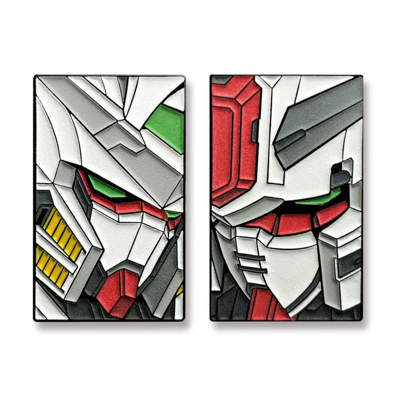 GUNDAM GN-001 GUNDAM EXIA and F95JD Creative Metal Badge Brooch Luminous Fashion Action Figure Anime Schoolbag Accessories Toys
GUNDAM GN-001 GUNDAM EXIA and F95JD Creative Metal Badge Brooch Luminous Fashion Action Figure Anime Schoolbag Accessories Toys