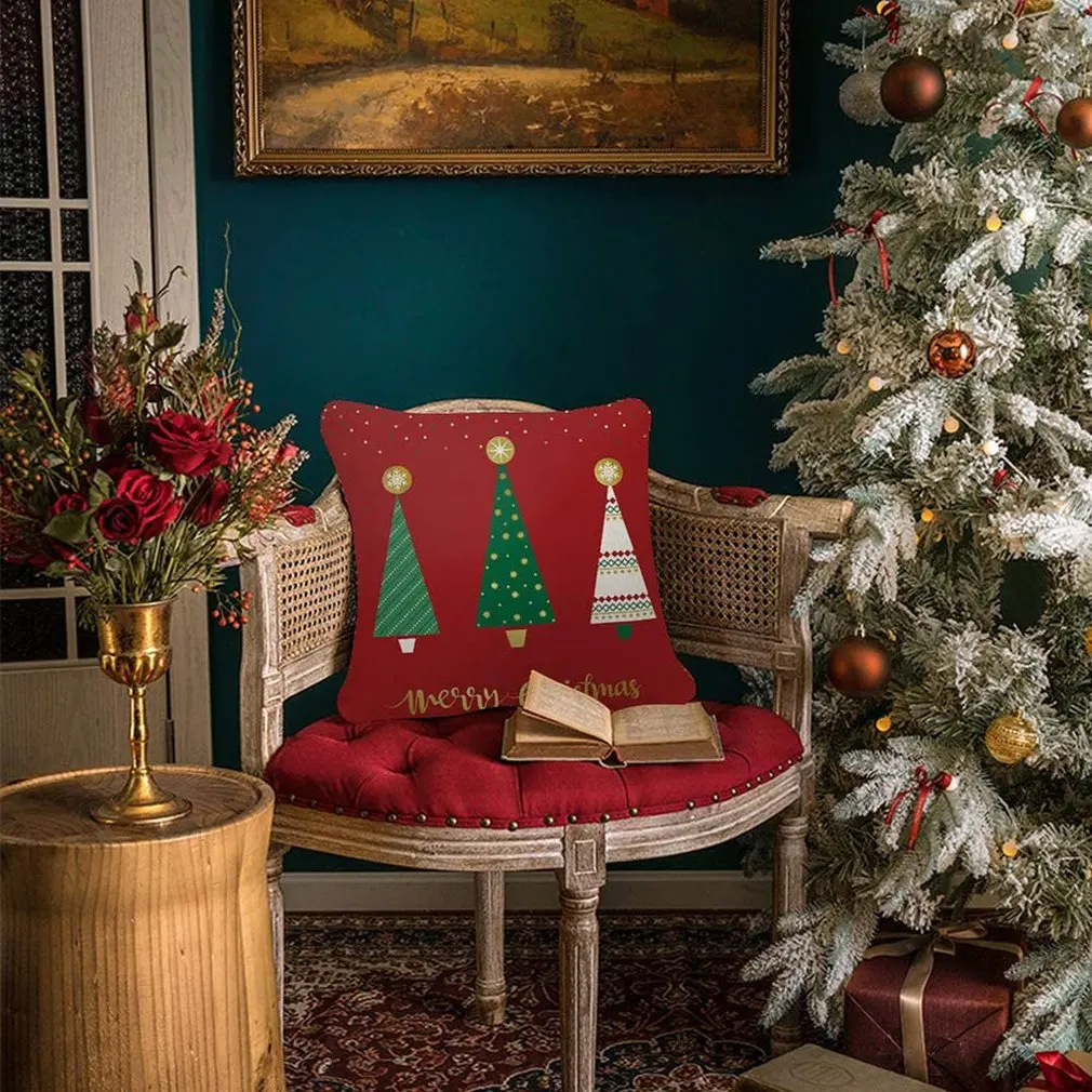 45x45cm Linen Cotton Pillowcase Christmas decoration Sofa Pillow Cushion Covers Home Decor Christmas Ornament New Year Gift 2021
45x45cm Linen Cotton Pillowcase Christmas decoration Sofa Pillow Cushion Covers Home Decor Christmas Ornament New Year Gift 2021