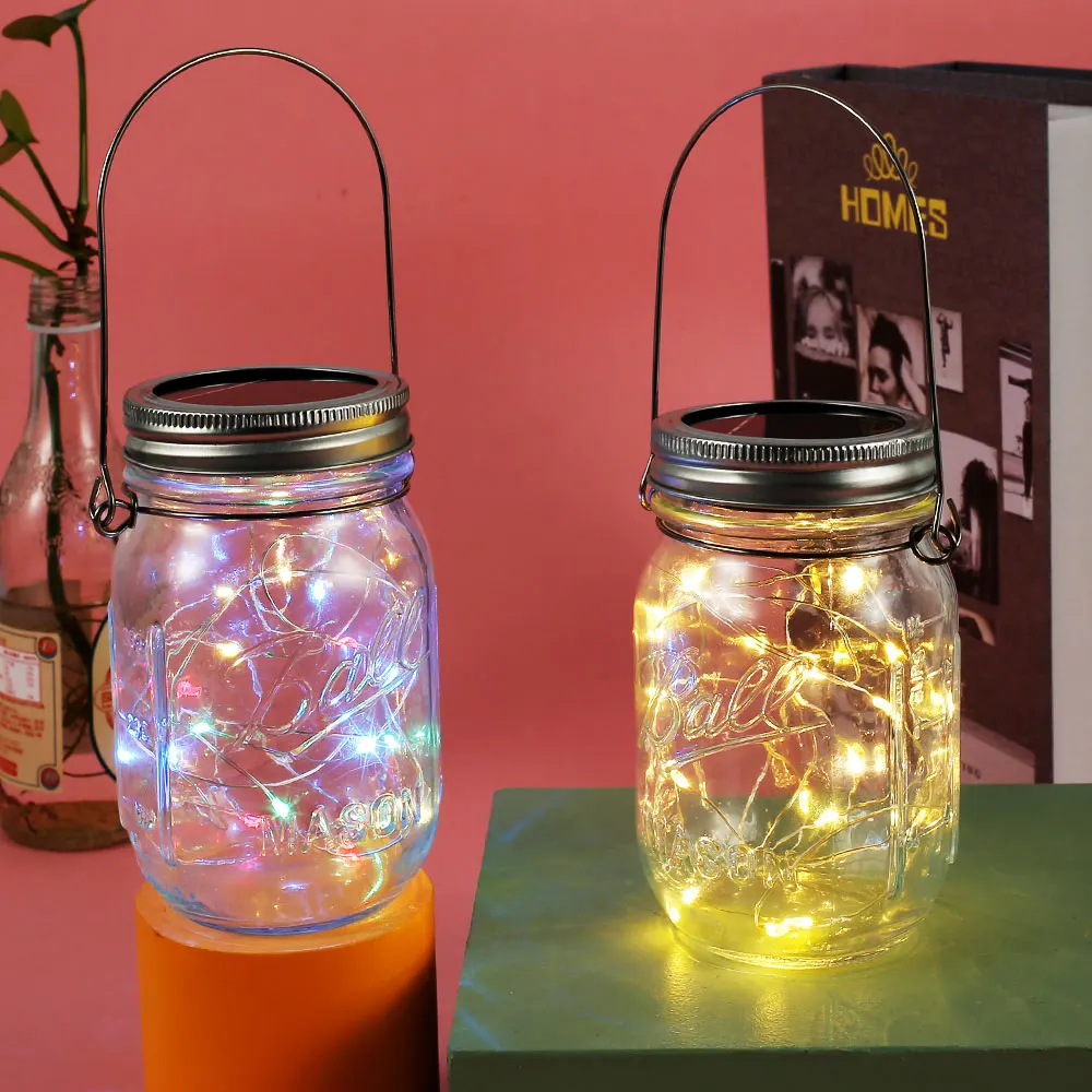 Солнечный светильник Mason Jar s, светодиодный Сказочный светильник, водонепроницаемый садовый подвесной фонарь, светодиодный светильник на со...
Солнечный светильник Mason Jar s, светодиодный Сказочный светильник, водонепроницаемый садовый подвесной фонарь, светодиодный светильник на со...