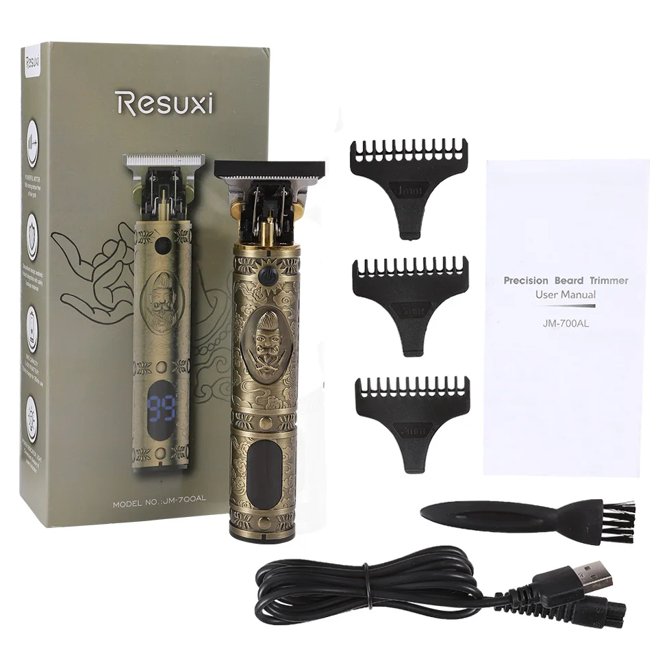 USB Rechargeable Electric Hair Clipper Trimmer Professional Adult Cordless Hair Cutting Machine LED Haircut For Men Barber
USB Rechargeable Electric Hair Clipper Trimmer Professional Adult Cordless Hair Cutting Machine LED Haircut For Men Barber