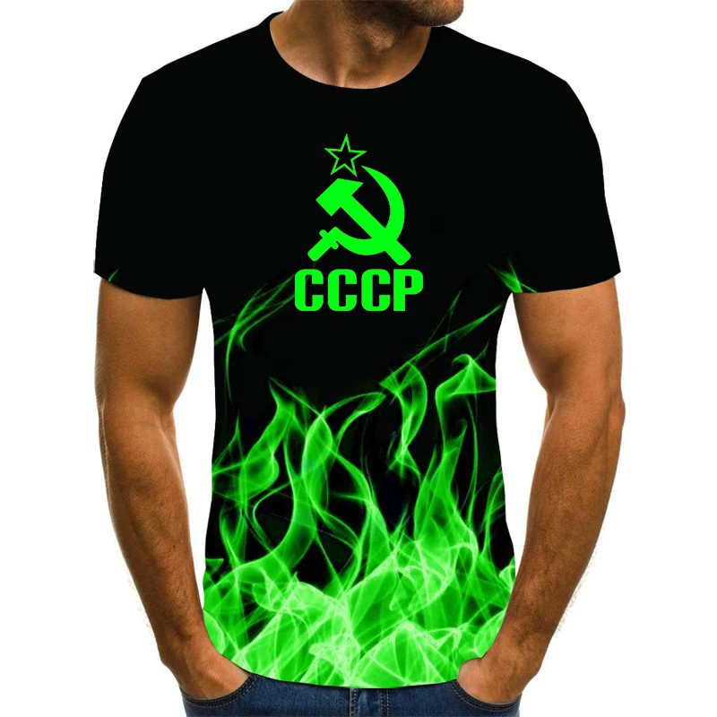 2021 new men's t-shirt summer CCCP Russian hip-hop t-shirt men's slim men's short-sleeved t-shirt Moscow men t-shirt O-neck top
2021 new men's t-shirt summer CCCP Russian hip-hop t-shirt men's slim men's short-sleeved t-shirt Moscow men t-shirt O-neck top