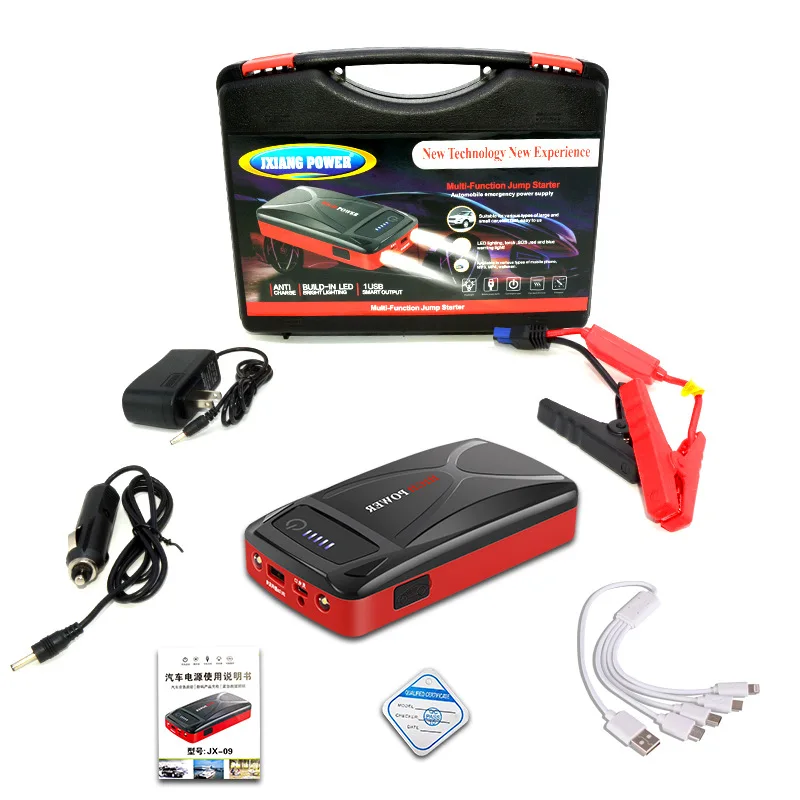 12V 800A Car Jump Starter Battery Power Bank 28000mAh for iPhone 11 Xiaomi Tablet Portable Charger Car Emergency Battery Booster
12V 800A Car Jump Starter Battery Power Bank 28000mAh for iPhone 11 Xiaomi Tablet Portable Charger Car Emergency Battery Booster