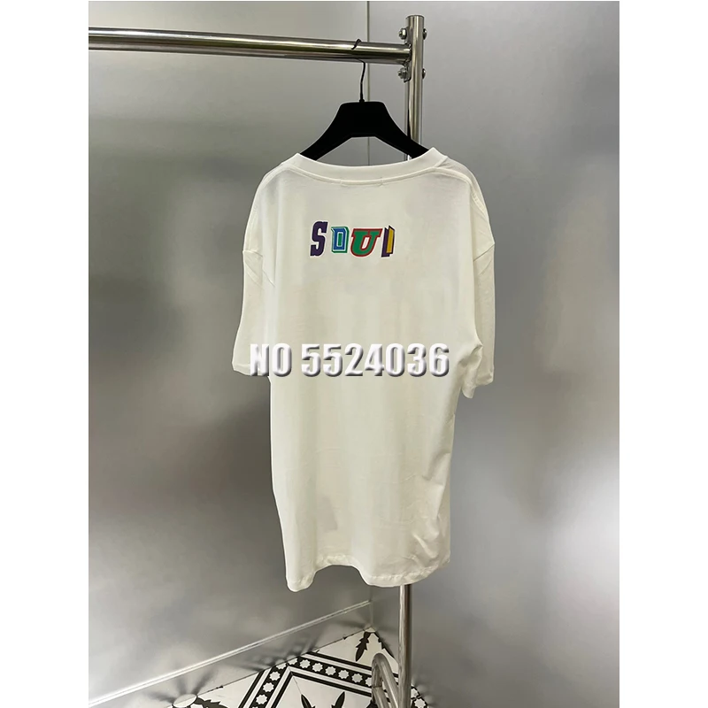 Brand Cotton Short Sleeve O-neck T-shirts Women Summer Embroidery Loose All-match Causal Tees New
Brand Cotton Short Sleeve O-neck T-shirts Women Summer Embroidery Loose All-match Causal Tees New