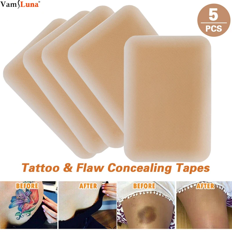 5 Pack Breathable Tattoo & Flaw Concealing Tape, Scars Flaw Cover UP Tape Stickers,Tattoo Covers and Skin Shields Cover Up Tape
5 Pack Breathable Tattoo & Flaw Concealing Tape, Scars Flaw Cover UP Tape Stickers,Tattoo Covers and Skin Shields Cover Up Tape