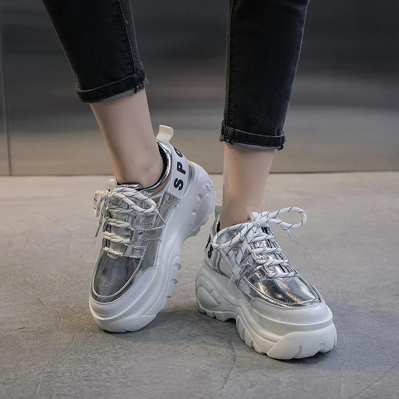 SWYIVY Chaussure Femme Bling Chunky Sneakers Women Casual Shoes Spring 2020 New Black Sneakers For Women Shoes Mesh Ladies Shoe
SWYIVY Chaussure Femme Bling Chunky Sneakers Women Casual Shoes Spring 2020 New Black Sneakers For Women Shoes Mesh Ladies Shoe