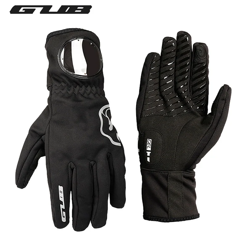 

GUB Winter Warm Gloves Outdoor Windproof Non-slip Full Finger Touch Screen Gloves Unisex MTB Road Bike Cycling Protect Mitten