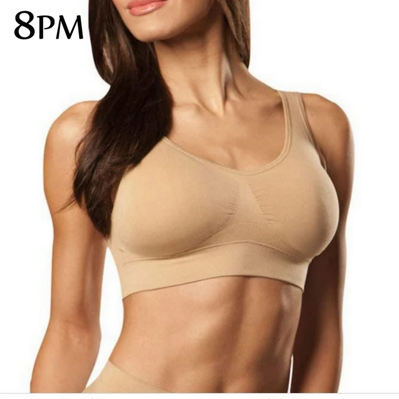 Женские Бесшовные бюстгальтеры пуш-ап, дышащие бюстгальтеры для йоги, без косточек, спортивный бюстгальтер со съемными подушечками, нижнее ...
Женские Бесшовные бюстгальтеры пуш-ап, дышащие бюстгальтеры для йоги, без косточек, спортивный бюстгальтер со съемными подушечками, нижнее ...