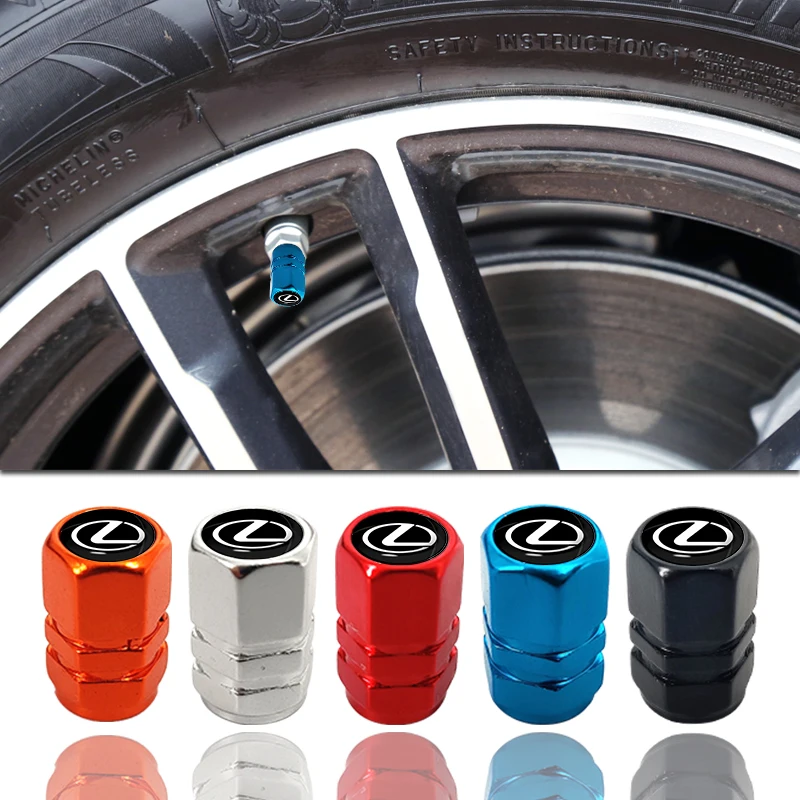 4pcs Aluminum Alloy Car Wheel Tire Valve Caps Dust Accessories For Lexus CT ES LS GS IS HS LF-30 NX RX UX GX LX LM LC RC RCF SC
4pcs Aluminum Alloy Car Wheel Tire Valve Caps Dust Accessories For Lexus CT ES LS GS IS HS LF-30 NX RX UX GX LX LM LC RC RCF SC