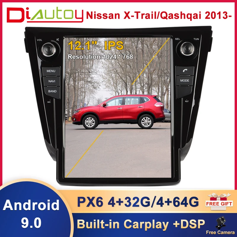 12.1 Inch Android 9.0 4GB Tesla Style Car Multimedia Player for NISSAN Qashqai 2013-2018 Car GPS Navigation Radio Head Unit DSP
12.1 Inch Android 9.0 4GB Tesla Style Car Multimedia Player for NISSAN Qashqai 2013-2018 Car GPS Navigation Radio Head Unit DSP