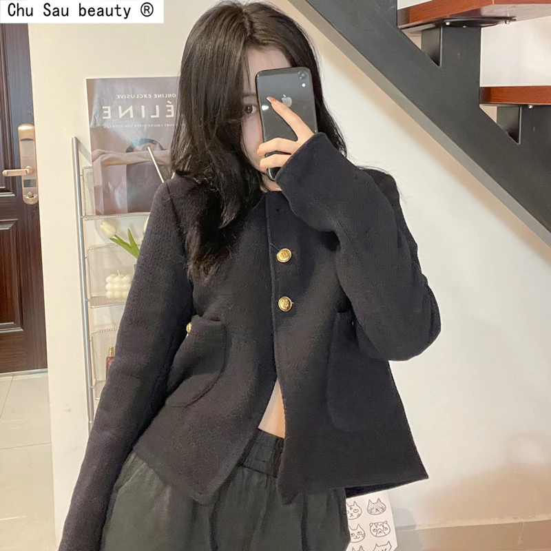 2021 Autumn Winter Fashion Vintage Casual New Single Breasted Long Sleeve Pockets Women's Top Solid Color Jacket Female
2021 Autumn Winter Fashion Vintage Casual New Single Breasted Long Sleeve Pockets Women's Top Solid Color Jacket Female