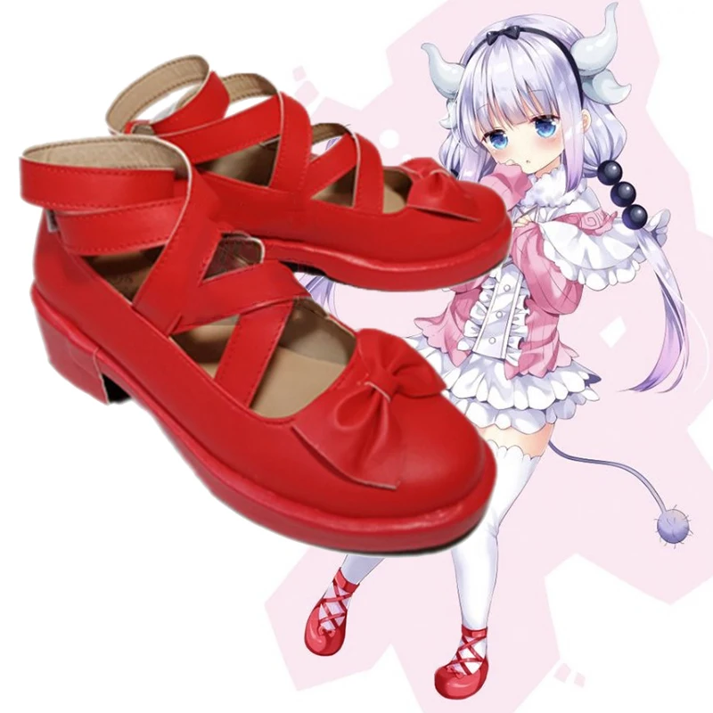 Anime Comic Miss Kobayashi's Drag Cosplay Shoes Kamui Kanna Cosplay Shoes Halloween Daily Leisure Shoes Sandal Boots Casual New
Anime Comic Miss Kobayashi's Drag Cosplay Shoes Kamui Kanna Cosplay Shoes Halloween Daily Leisure Shoes Sandal Boots Casual New