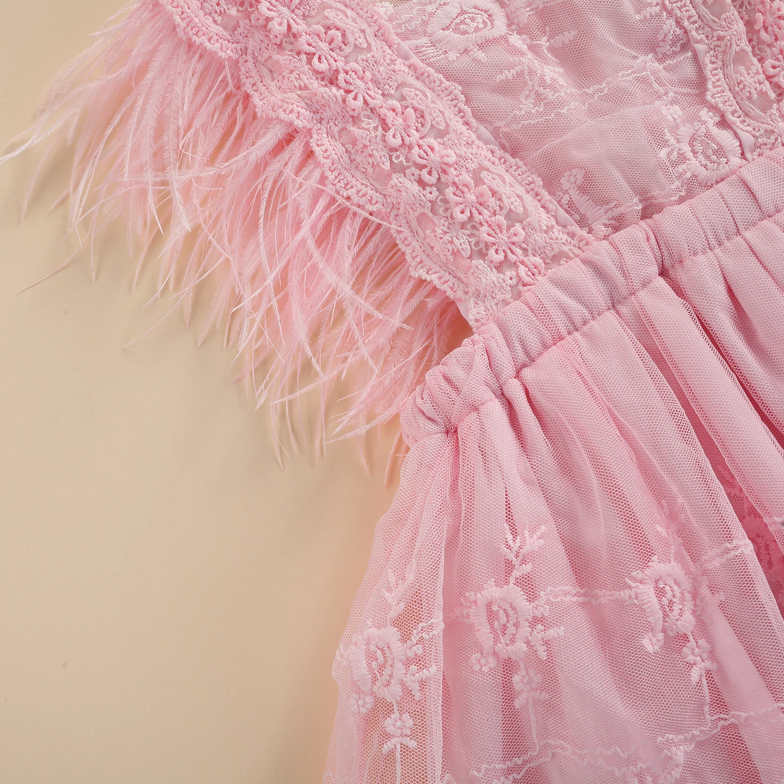 Baby Girls Sleeveless Romper Summer Floral Lace Solid Color Tassel Bodysuit Tutu Dress
Baby Girls Sleeveless Romper Summer Floral Lace Solid Color Tassel Bodysuit Tutu Dress