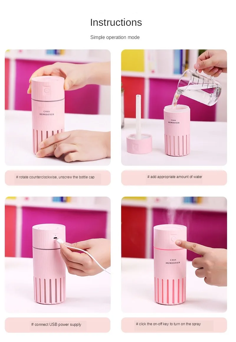 2020 Ultrasonic Mini USB Air Humidifier 200ML Aromatherapy Essential Oil Diffuser for home car aroma diffuser
2020 Ultrasonic Mini USB Air Humidifier 200ML Aromatherapy Essential Oil Diffuser for home car aroma diffuser