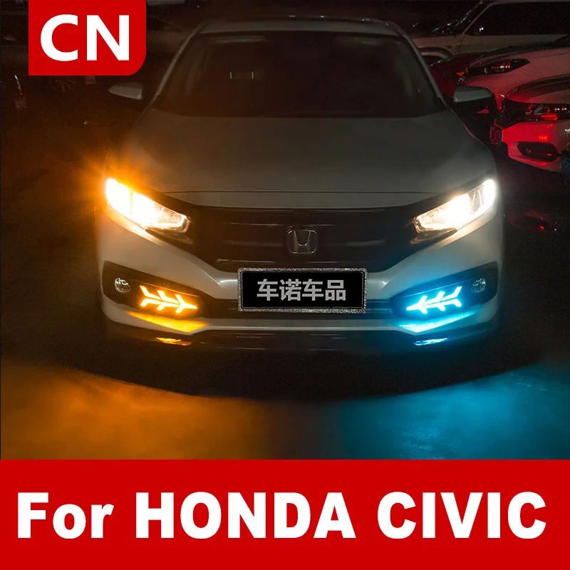 Дневные ходовые огни, 2 шт., задний стоп-сигнал на бампер для Honda Civic 10th 2016 2017 2018
Дневные ходовые огни, 2 шт., задний стоп-сигнал на бампер для Honda Civic 10th 2016 2017 2018