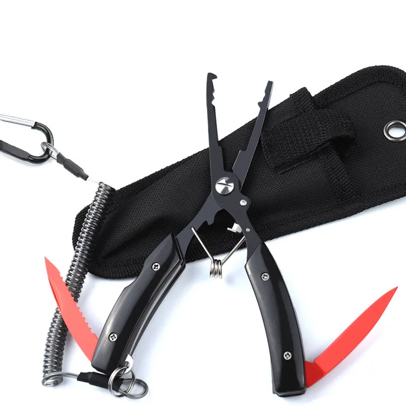 Portable Folding Multifunctional Fishing Pliers Stainless Steel Scissors Line Cutter Remove Hook Fishing Tools Camping Pliers
Portable Folding Multifunctional Fishing Pliers Stainless Steel Scissors Line Cutter Remove Hook Fishing Tools Camping Pliers