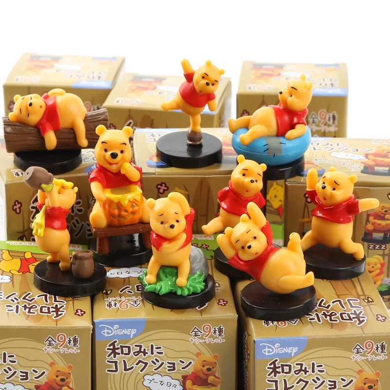 Disney 9 Pcs/set Winnie The Pooh Anime Decoration Cartoon Pooh Model Doll Action Figure Dolls Decoration Toy Model For Children
Disney 9 Pcs/set Winnie The Pooh Anime Decoration Cartoon Pooh Model Doll Action Figure Dolls Decoration Toy Model For Children