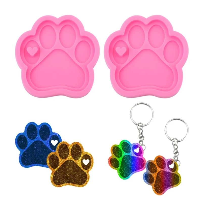 4 Pcs Dog Paw Bone Keychain Epoxy Resin Mold DIY Crafts Jewelry Casting Tool Necklace Pendant Silicone Mould
4 Pcs Dog Paw Bone Keychain Epoxy Resin Mold DIY Crafts Jewelry Casting Tool Necklace Pendant Silicone Mould