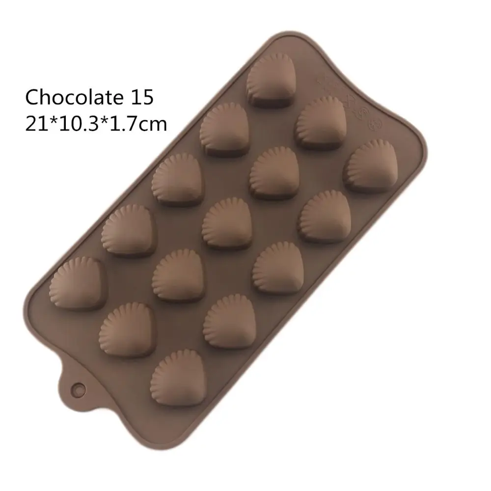 Силиконовая форма для шоколада 19 форм инструменты выпечки антипригарная